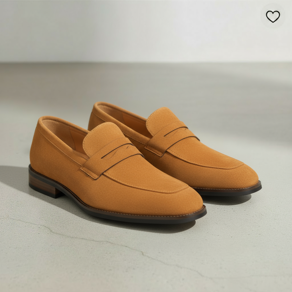 AUSCO Genuine Leather Loafers.
