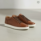 AUSCO Dark leather sneaker.